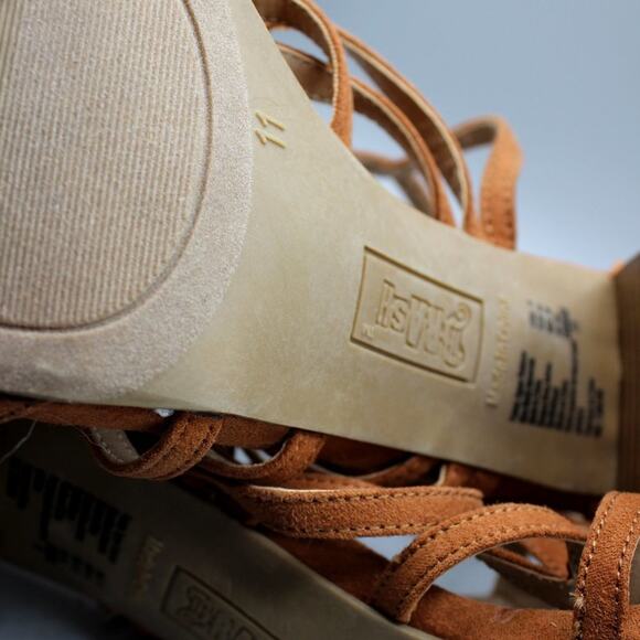 Brash Gladiator Style Block Heal Sandal Size 11 - Picture 9 of 9